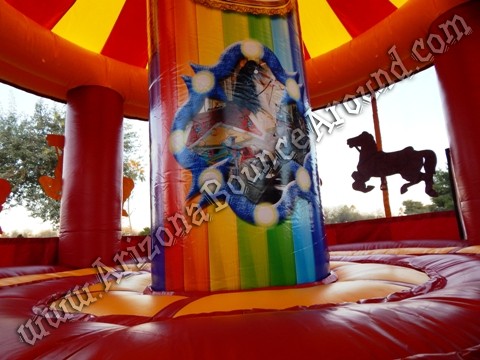 Carousel Bounce House rental Phoenix AZ